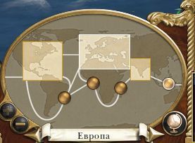 Empire Total War: Стратегическая карта. 