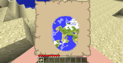 Minecraft - [Блог Нотча] Карты!