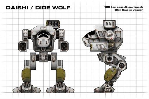 MechWarrior Online - Dire Wolf. Страшный Волк или Великая Смерть