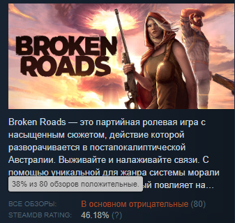 Новости - Broken Roads. Пустошь зовёт